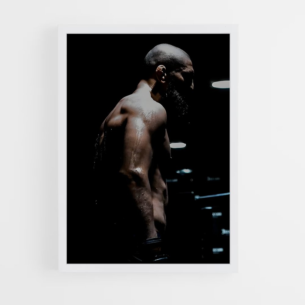 Poster Khamzat chimaev – affiche MMA (vue 3)